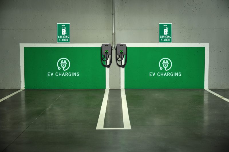 EV charger in the Seattle area