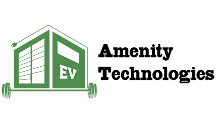 Amenity Technologies / AmeniTech logo / Luxer One package lockers parcel lockers secure package rooms and other powered amenities for Washington, Oregon, and Idaho
