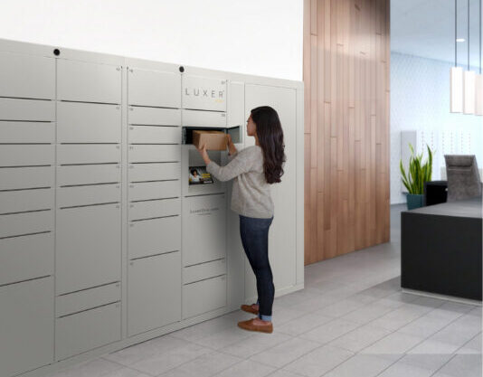 Luxer One Package Solution - package lockers by Luxer One package management for apartments condos HOA